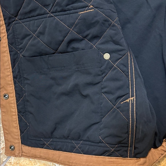 Carhartt Women’s Size 2X (20-22) Quilted Rugged Flex Relaxed Vest BRN OV4423-W - Picture 6 of 11